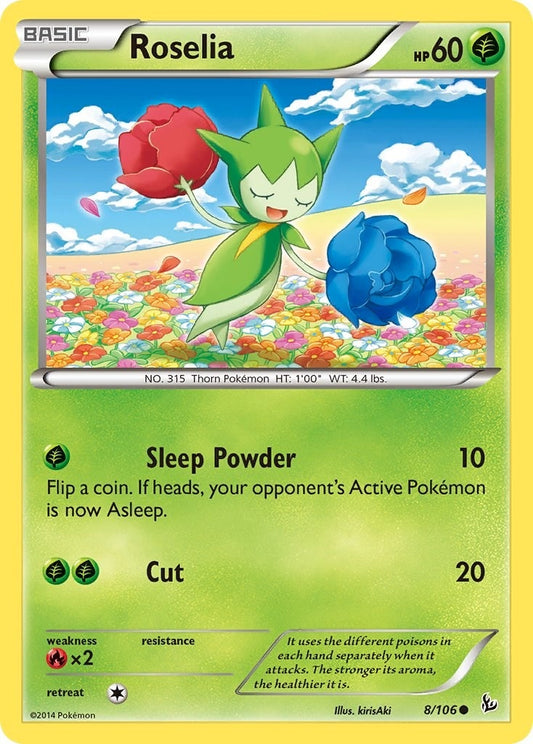 Image for Roselia (8/106) - Pokemon