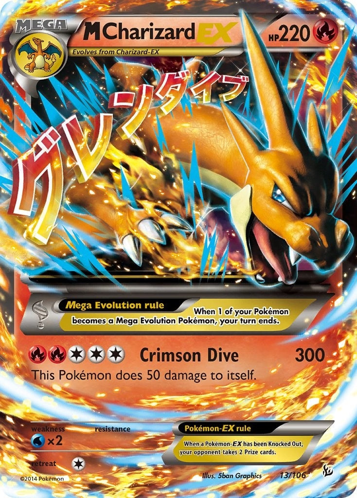 Image for M Charizard EX (Y) (13/106) - Pokemon