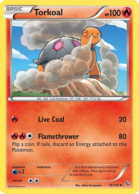 Image for Torkoal (16/106) - Pokemon