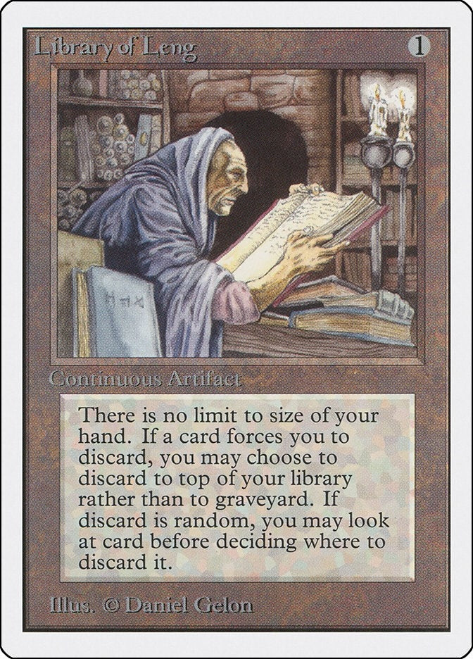 Image for Library of Leng - Magic: The Gathering