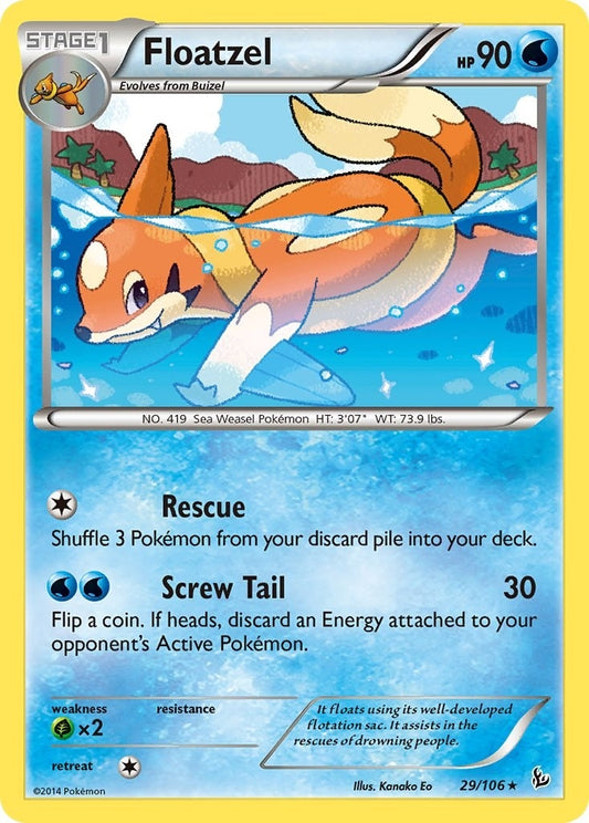 Image for Floatzel (29/106) - Pokemon