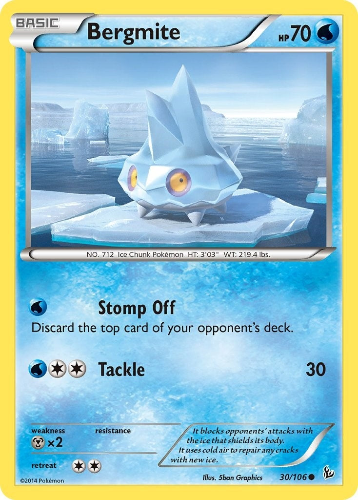 Image for Bergmite (30/106) - Pokemon