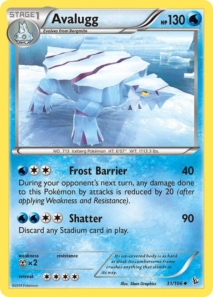 Image for Avalugg (31/106) - Pokemon