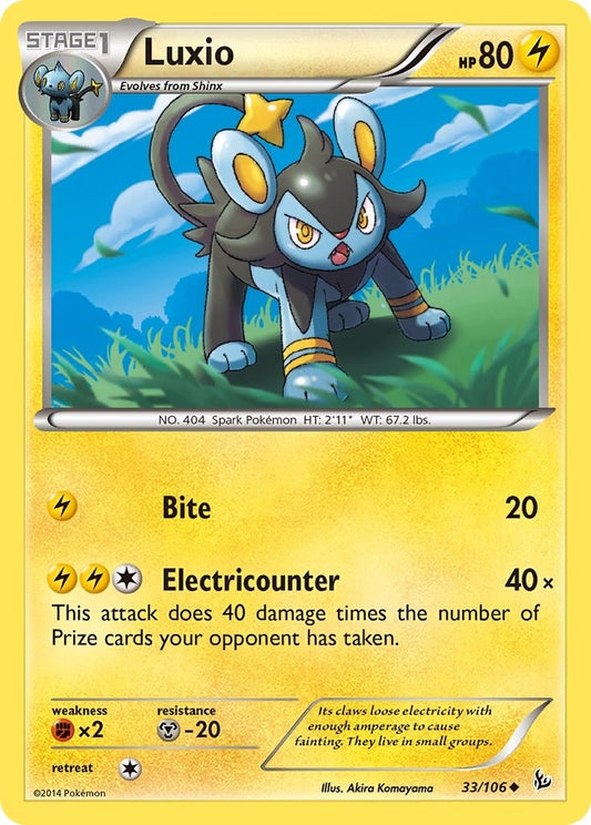 Image for Luxio (33/106) - Pokemon