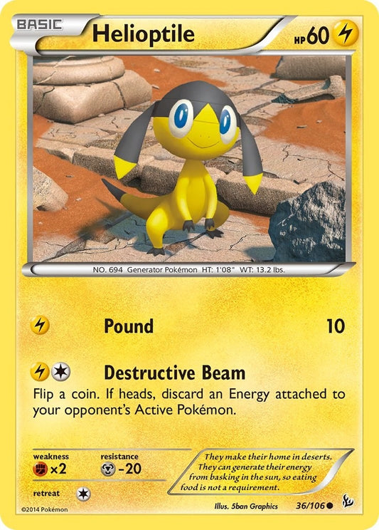Image for Helioptile (36/106) - Pokemon