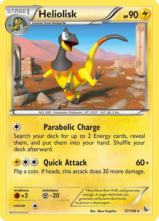 Image for Heliolisk (37/106) - Pokemon