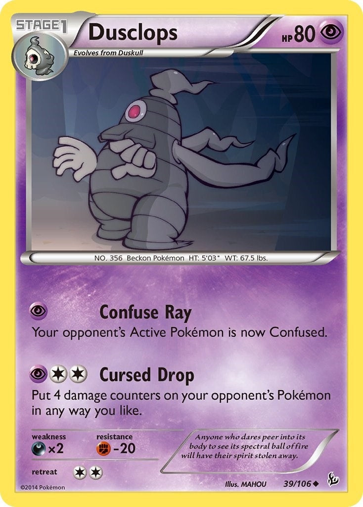 Image for Dusclops (39/106) - Pokemon