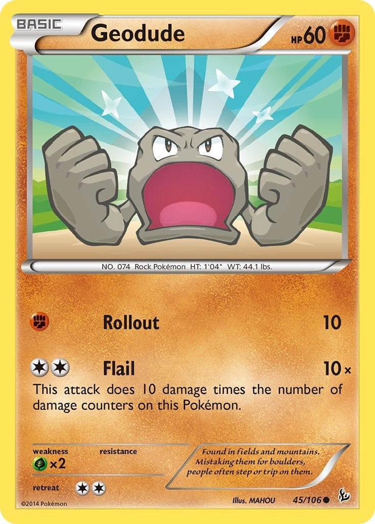 Image for Geodude (45/106) - Pokemon