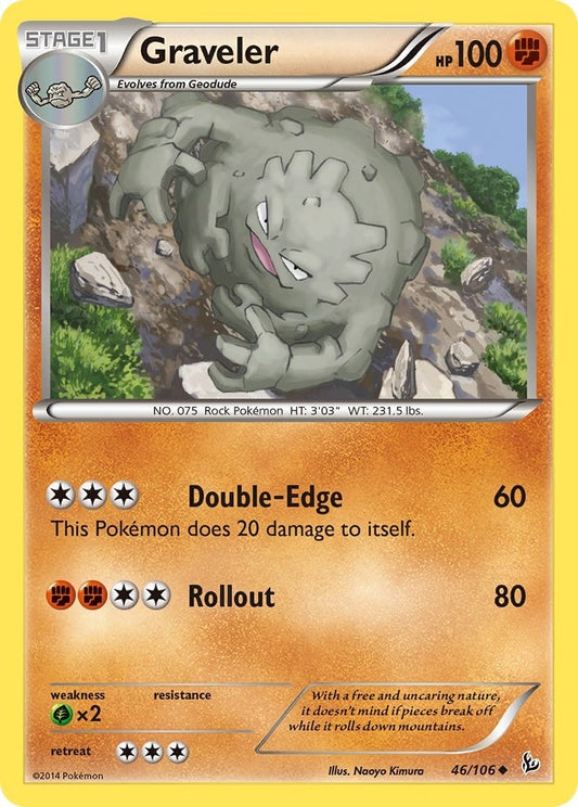 Image for Graveler (46/106) - Pokemon