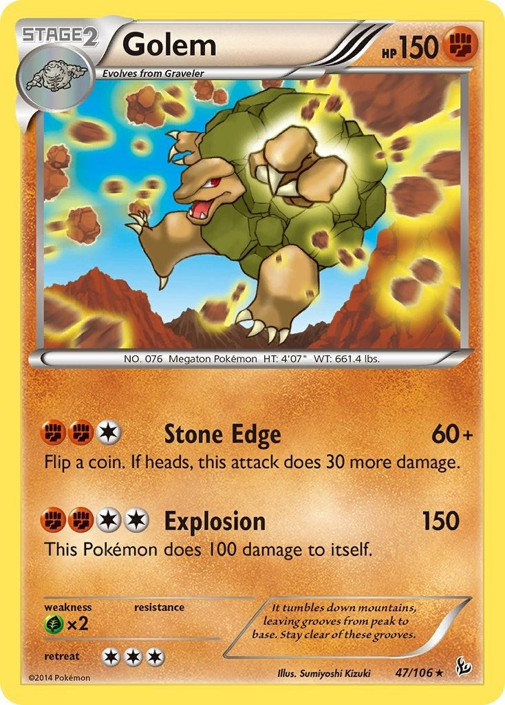 Image for Golem (47/106) - Pokemon