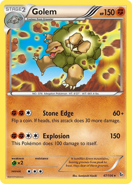 Image for Golem (47/106) - Pokemon