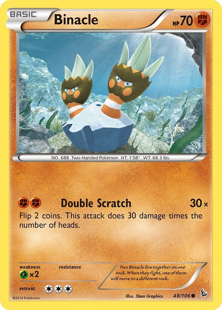 Image for Binacle (48/106) - Pokemon