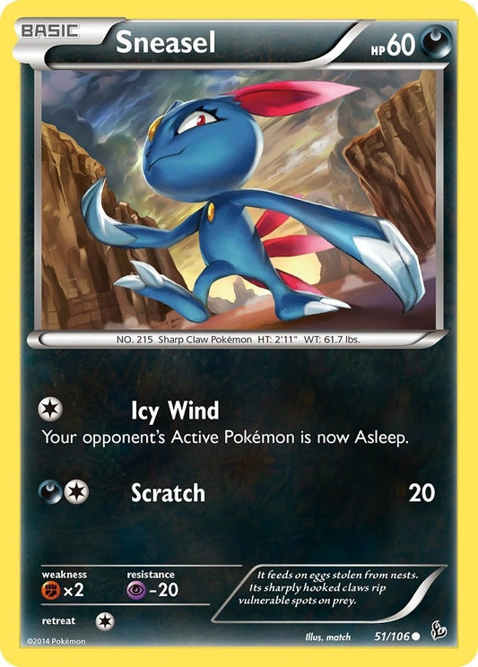 Image for Sneasel (51) (51/106) - Pokemon