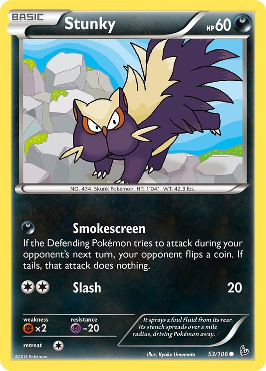 Image for Stunky (53) (53/106) - Pokemon