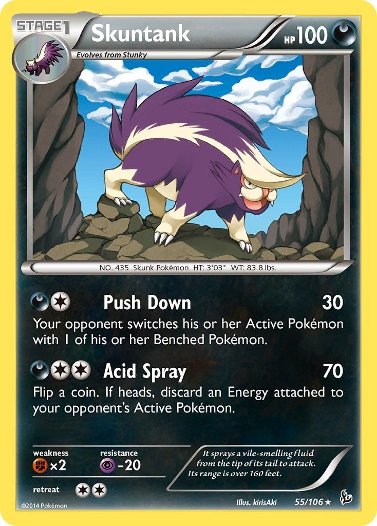 Image for Skuntank (55/106) - Pokemon