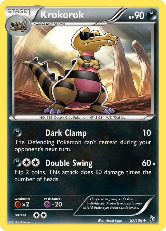 Image for Krokorok (57/106) - Pokemon
