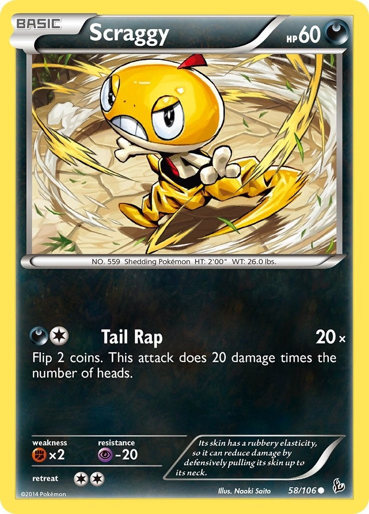 Image for Scraggy (58/106) - Pokemon