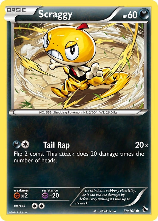 Image for Scraggy (58/106) - Pokemon