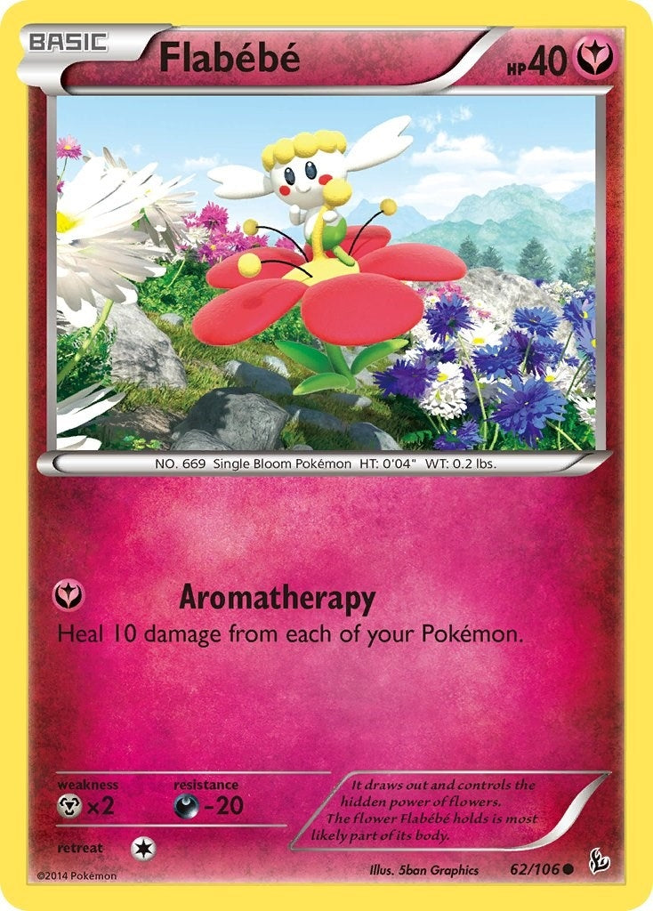 Image for Flabebe (62) (62/106) - Pokemon