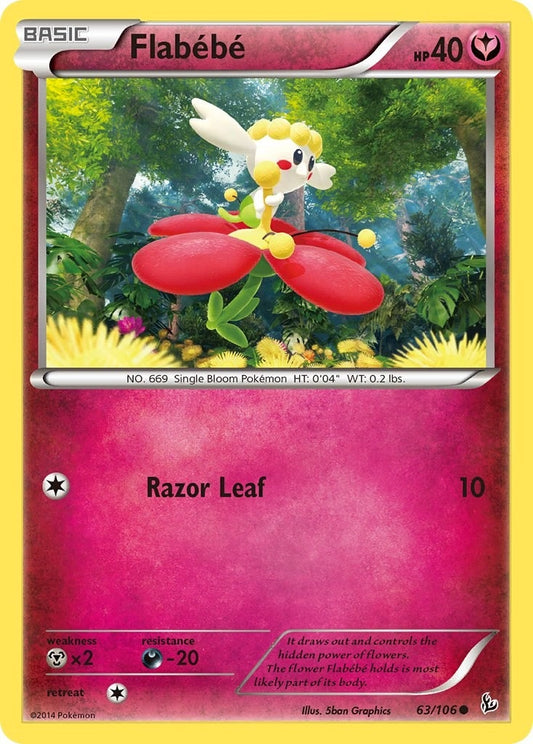 Image for Flabebe (63) (63/106) - Pokemon