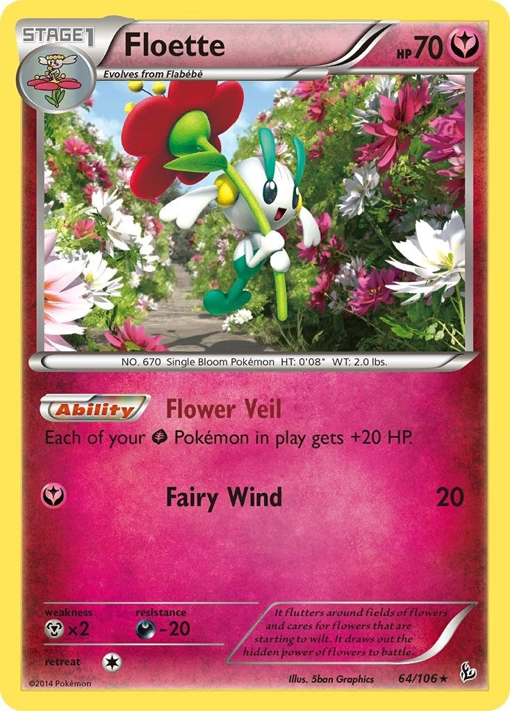 Image for Floette (64) (64/106) - Pokemon
