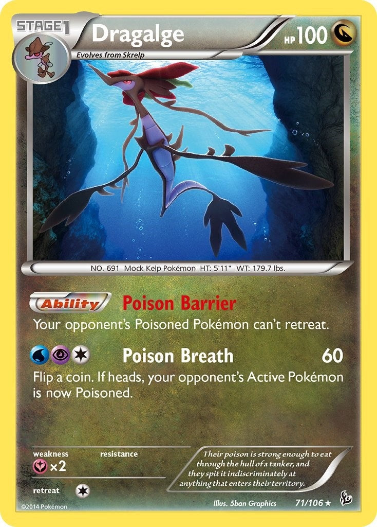 Image for Dragalge (71/106) - Pokemon