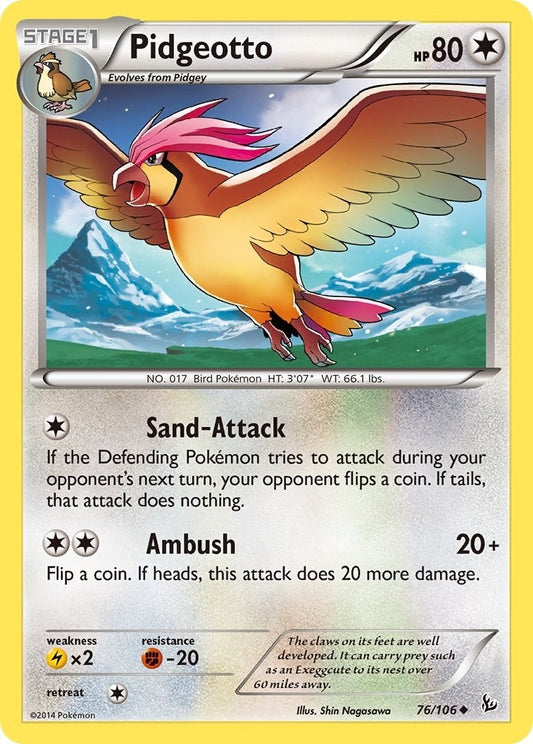 Image for Pidgeotto (76/106) - Pokemon