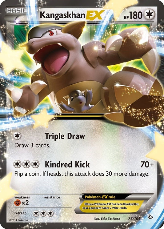 Image for Kangaskhan EX (78/106) - Pokemon