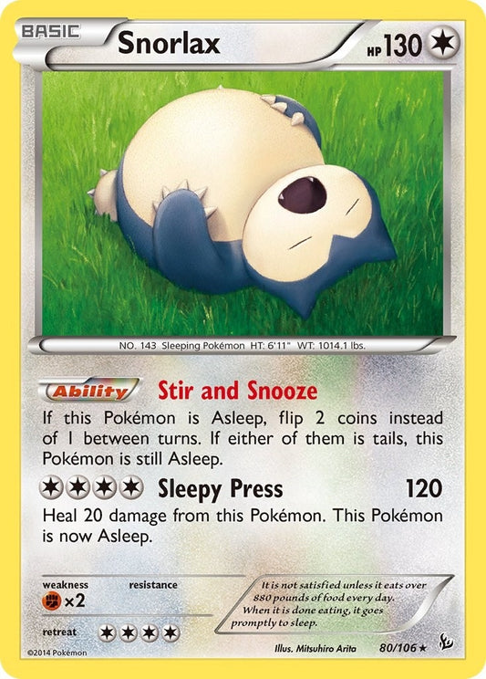 Image for Snorlax (80/106) - Pokemon