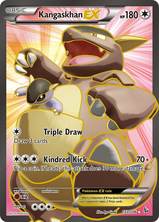Image for Kangaskhan EX (103 Full Art) (103/106) - Pokemon