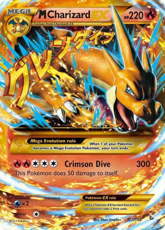 Image for M Charizard EX (Y) (Secret) (107/106) - Pokemon