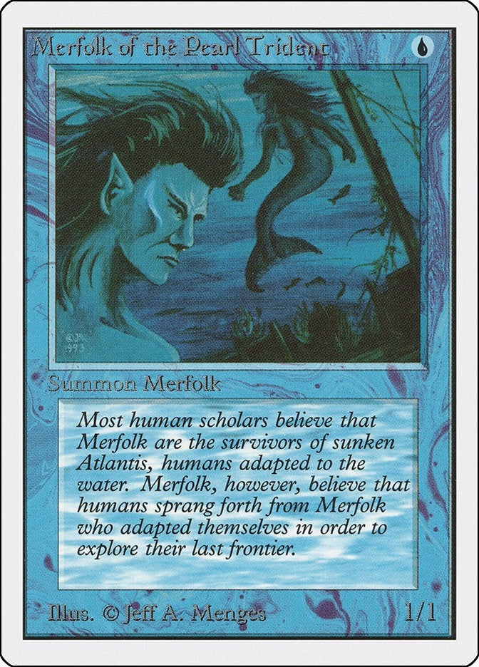 Image for Merfolk of the Pearl Trident - Magic: The Gathering