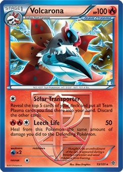 Image for Volcarona - 13/101 (BW Plasma Blast) (013/101) - Pokemon