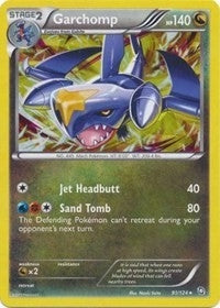Image for Garchomp - 91/124 (Cracked Ice Holo) (091/124) - Pokemon