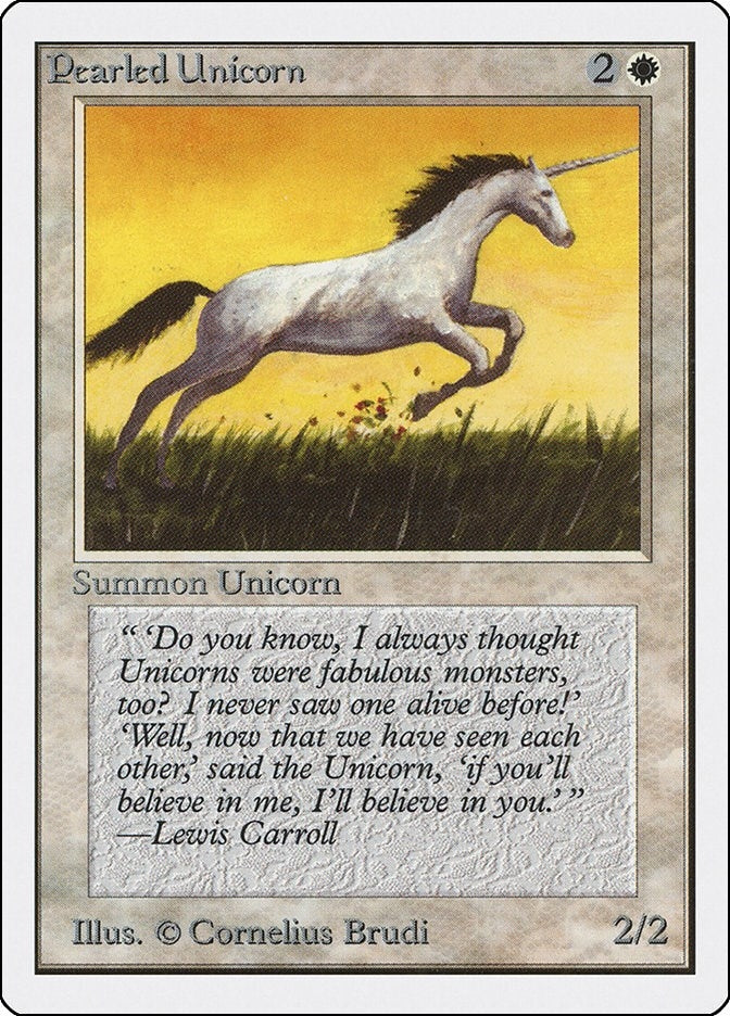 Image for Pearled Unicorn - Magic: The Gathering
