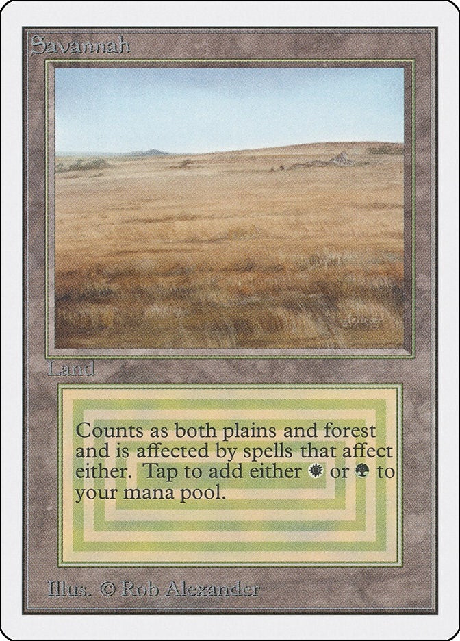 Image for Savannah - Magic: The Gathering
