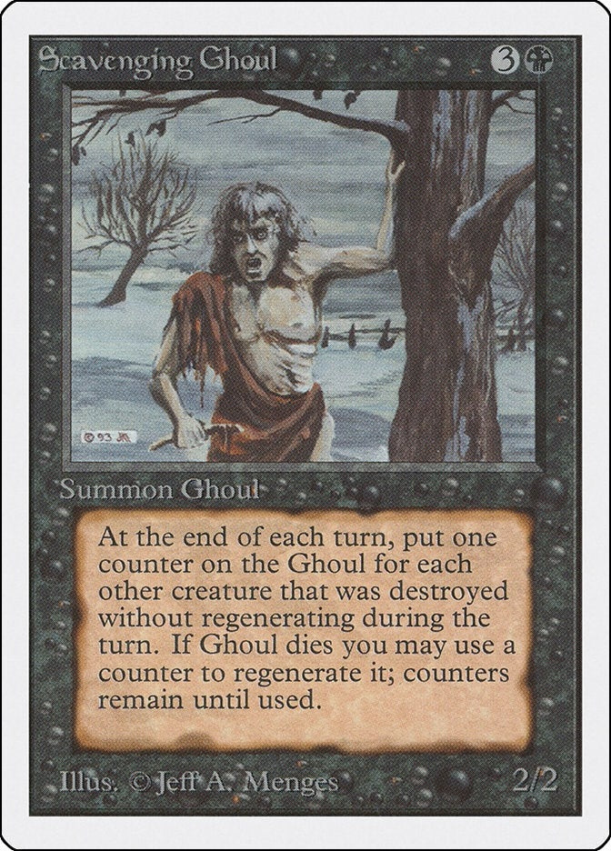 Image for Scavenging Ghoul - Magic: The Gathering