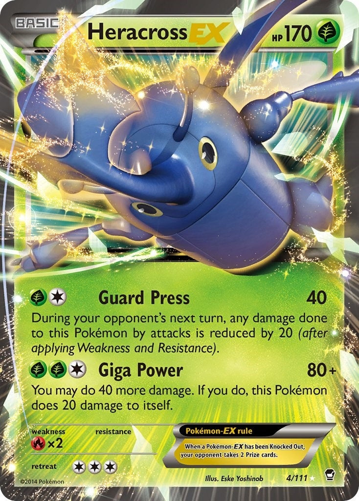 Image for Heracross EX (4/111) - Pokemon
