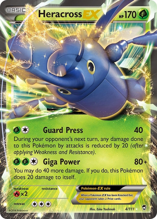 Image for Heracross EX (4/111) - Pokemon