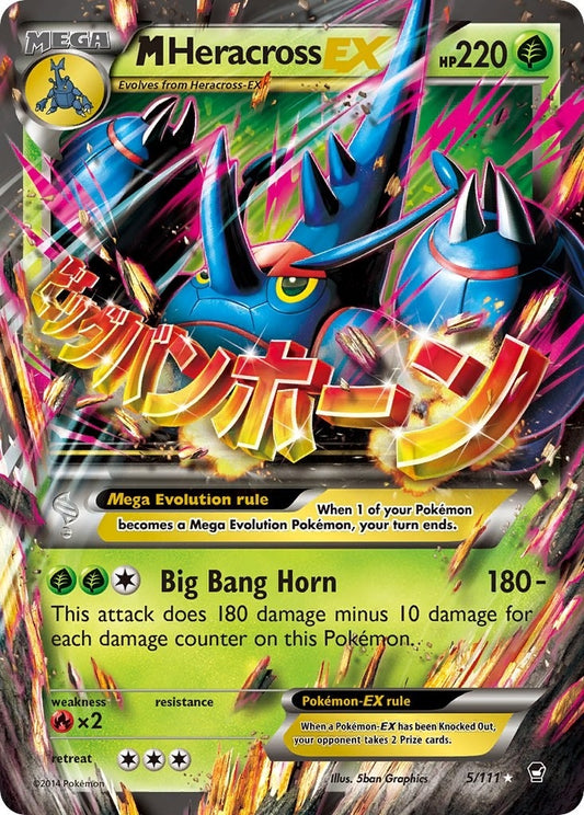Image for M Heracross EX (5/111) - Pokemon