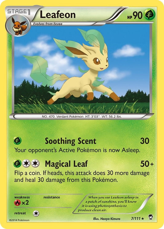 Image for Leafeon (7/111) - Pokemon