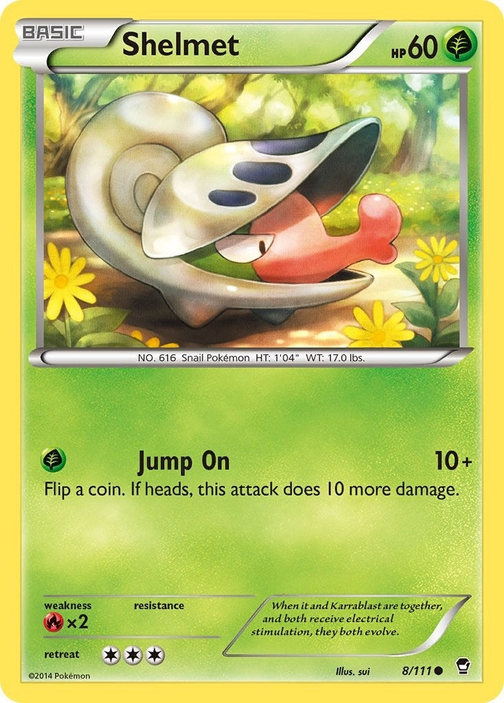 Image for Shelmet (8/111) - Pokemon