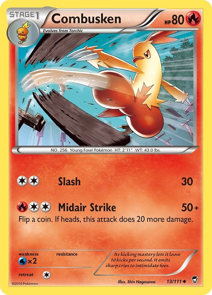 Image for Combusken (13/111) - Pokemon