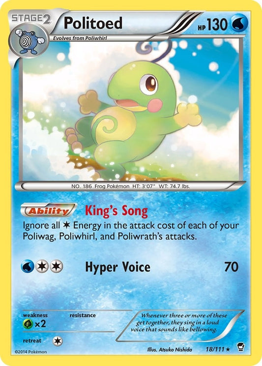 Image for Politoed (18/111) - Pokemon