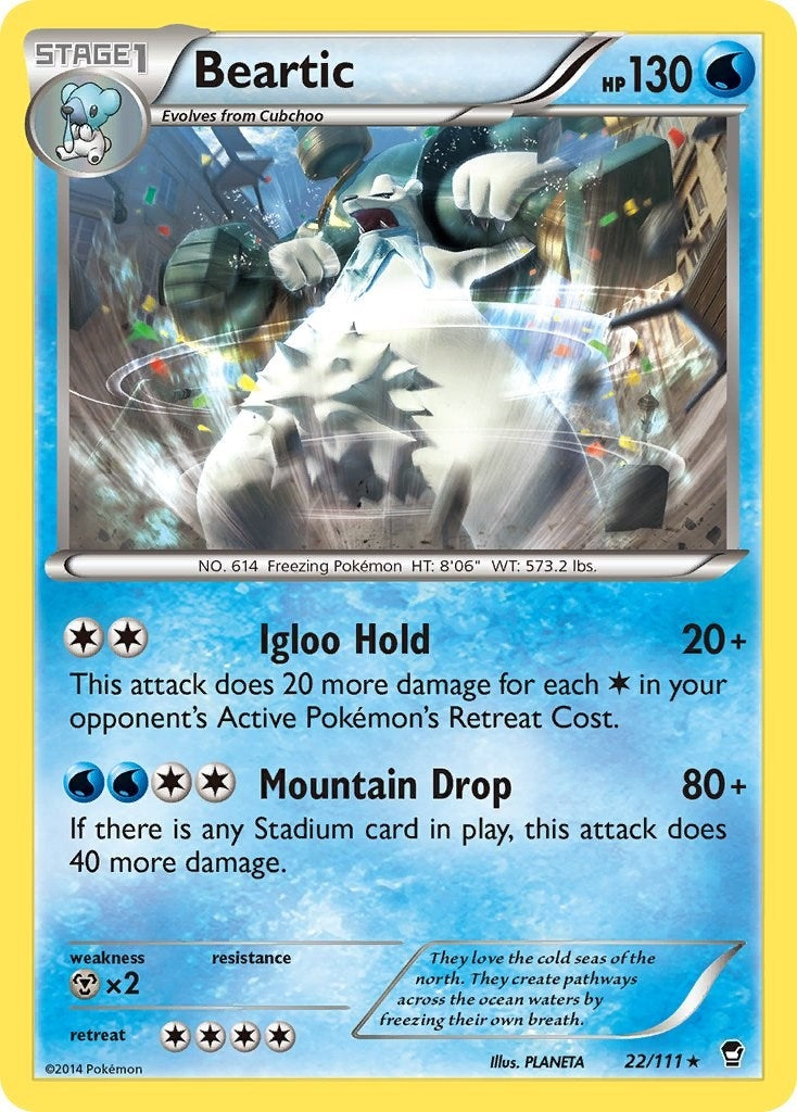 Image for Beartic (22/111) - Pokemon