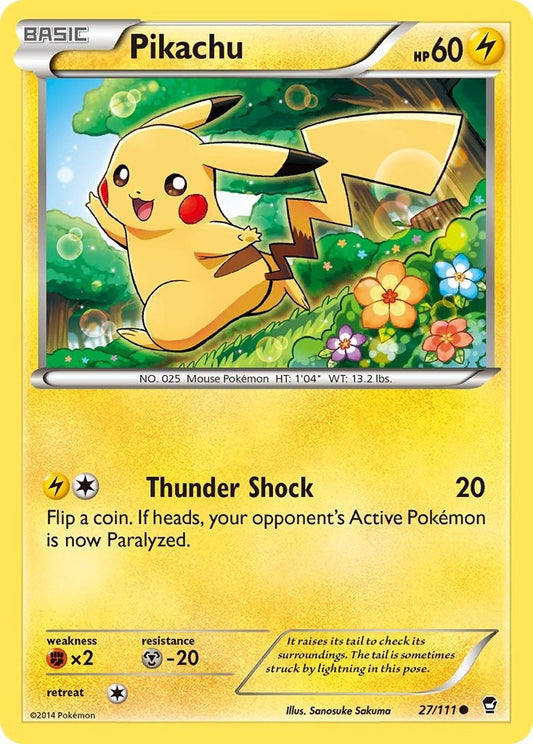 Image for Pikachu (27/111) - Pokemon