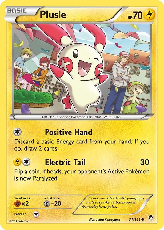 Image for Plusle (31/111) - Pokemon