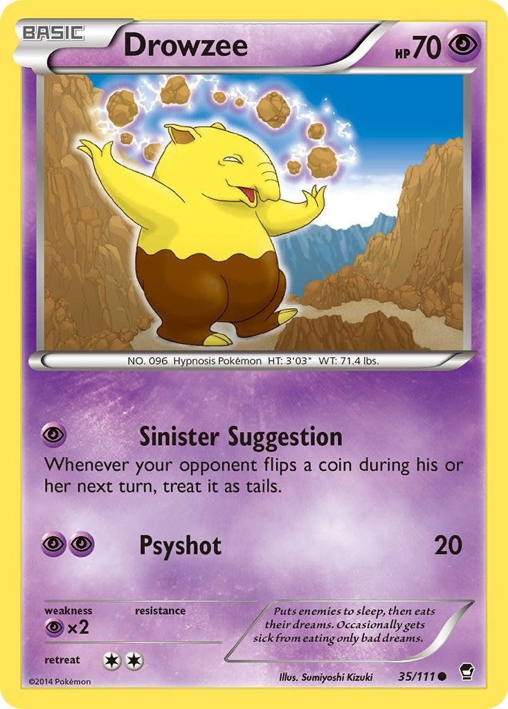 Image for Drowzee (35/111) - Pokemon