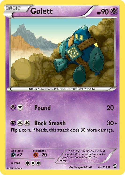 Image for Golett (42/111) - Pokemon