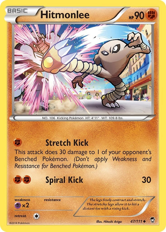 Image for Hitmonlee (47/111) - Pokemon
